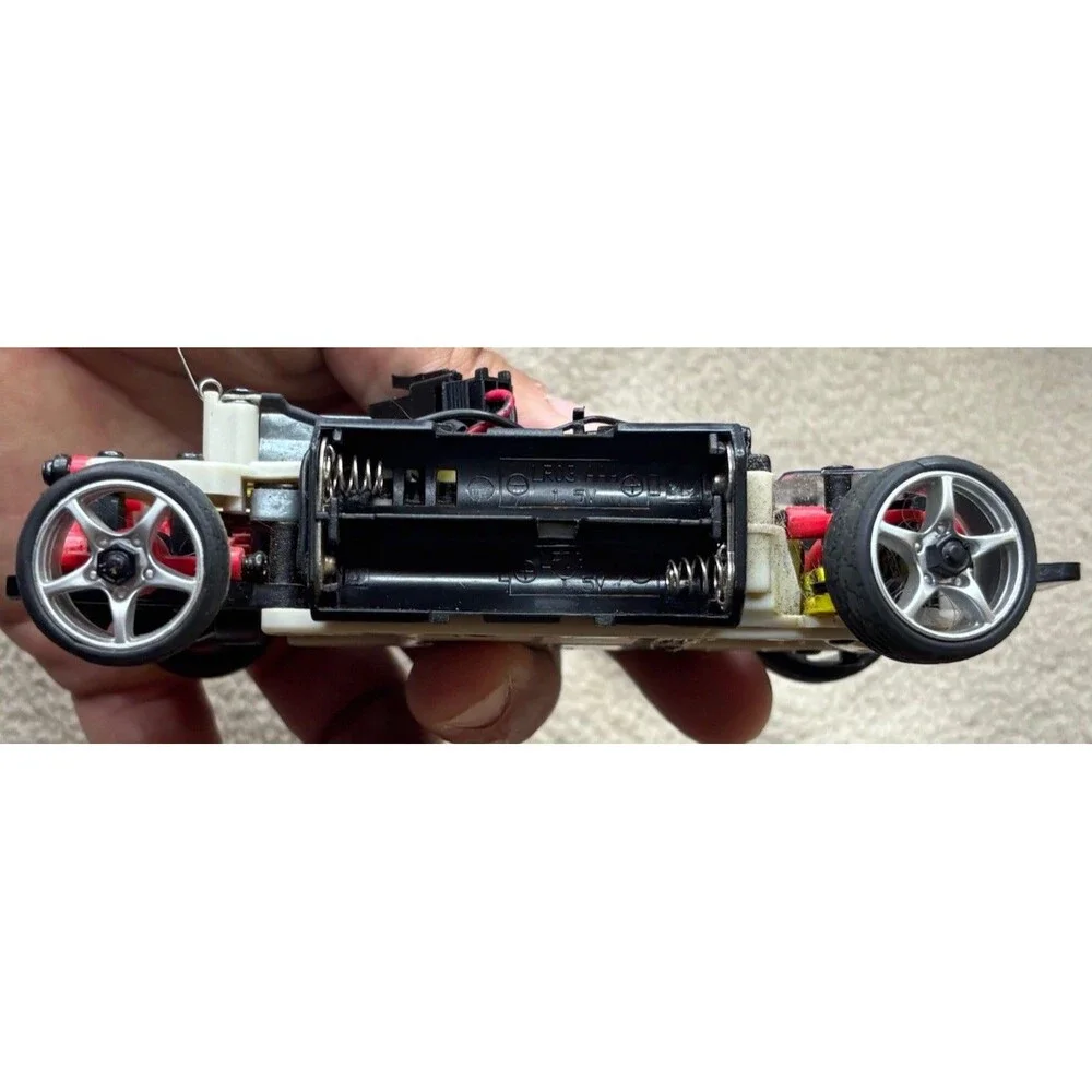 Radio Shack XMODS Silver Corvette RC Car Hot Rod Kit w/ Controller Case Works